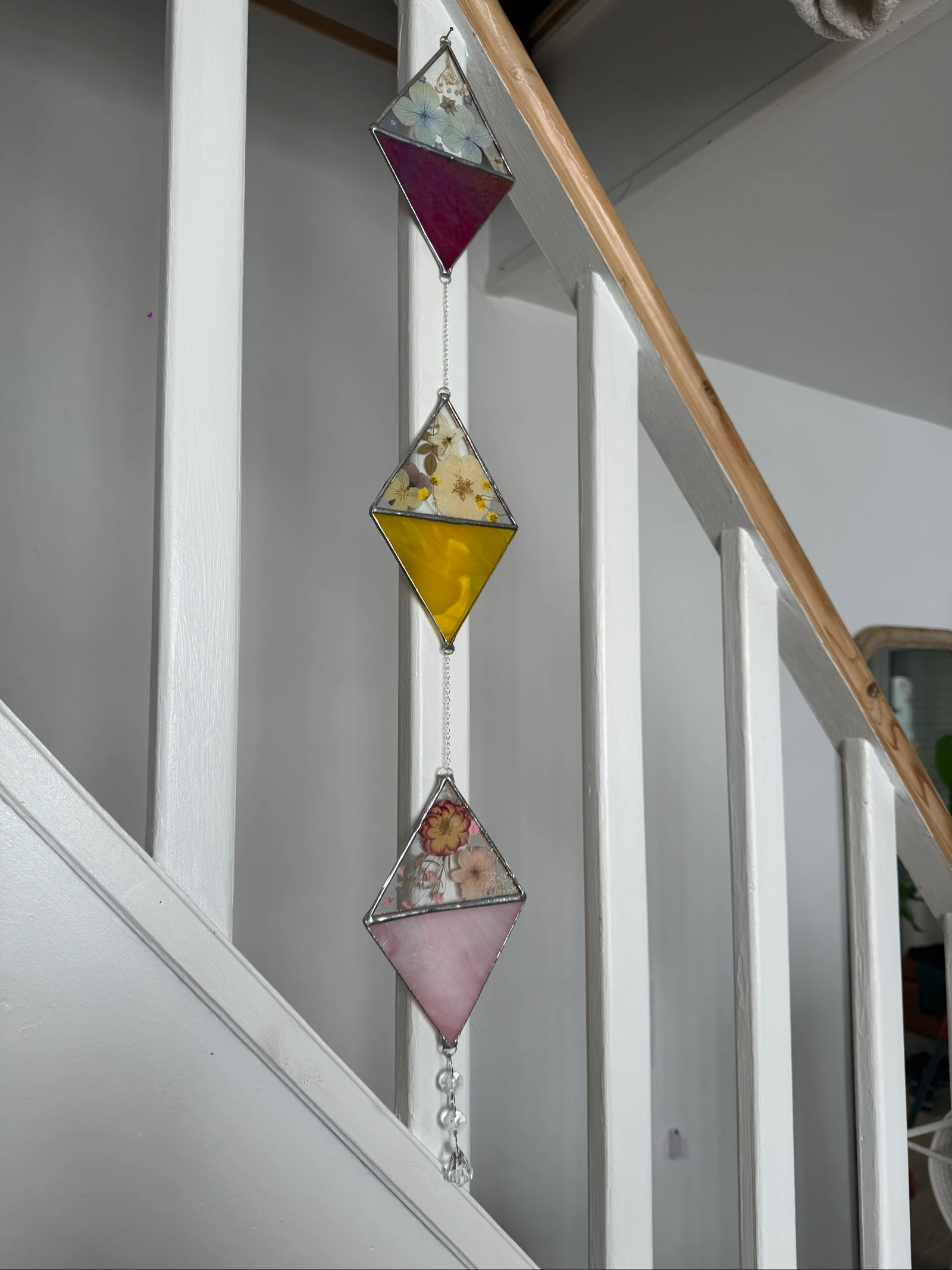 Triangle floral 